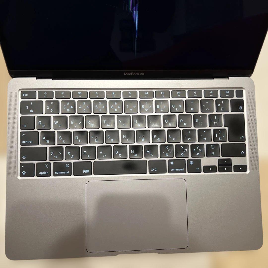 【ジャンク品・画面割れ】M1 MacBook Air 13インチ（A2337)