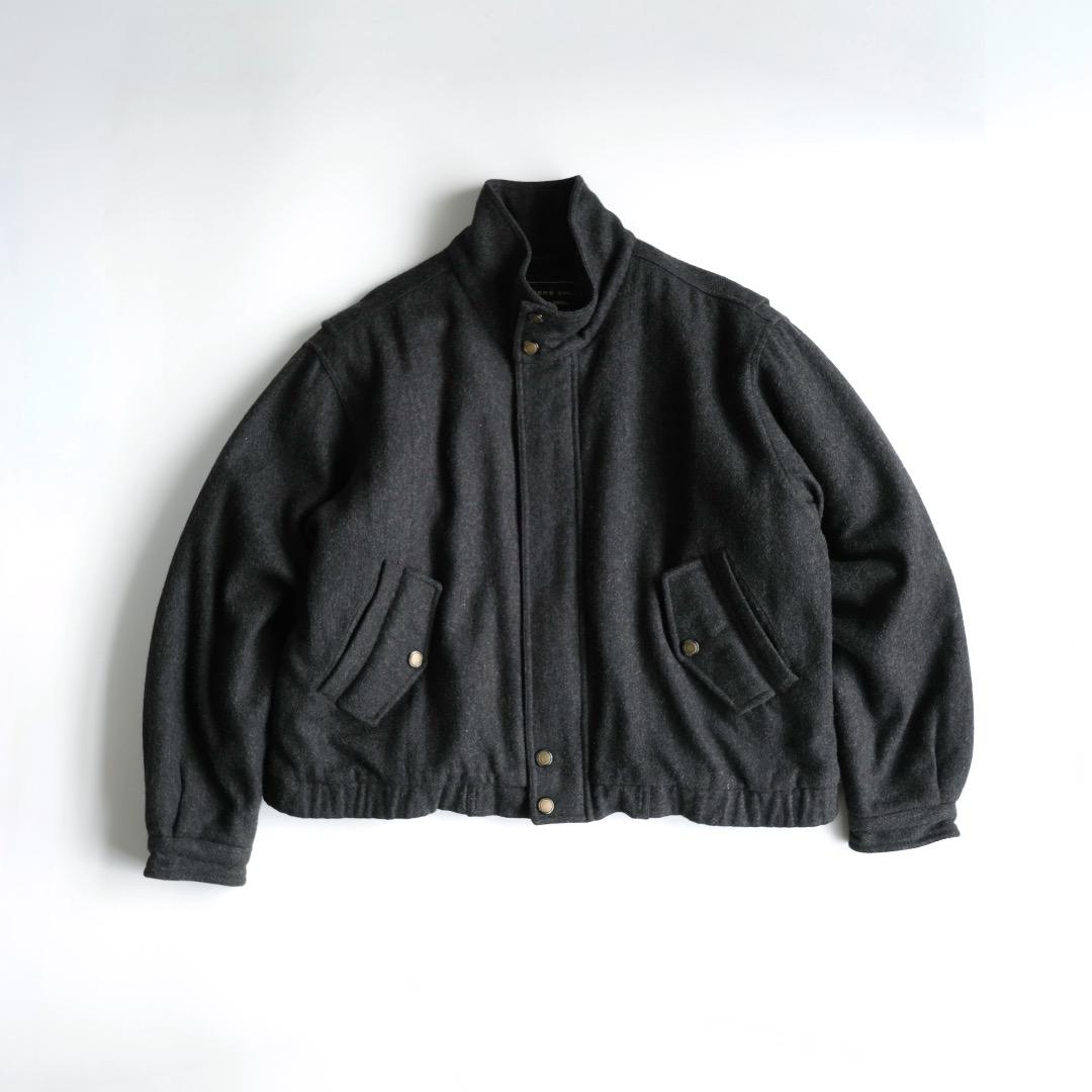 MEMBERS ONLY 中綿入りウールジャケット チャコール XL