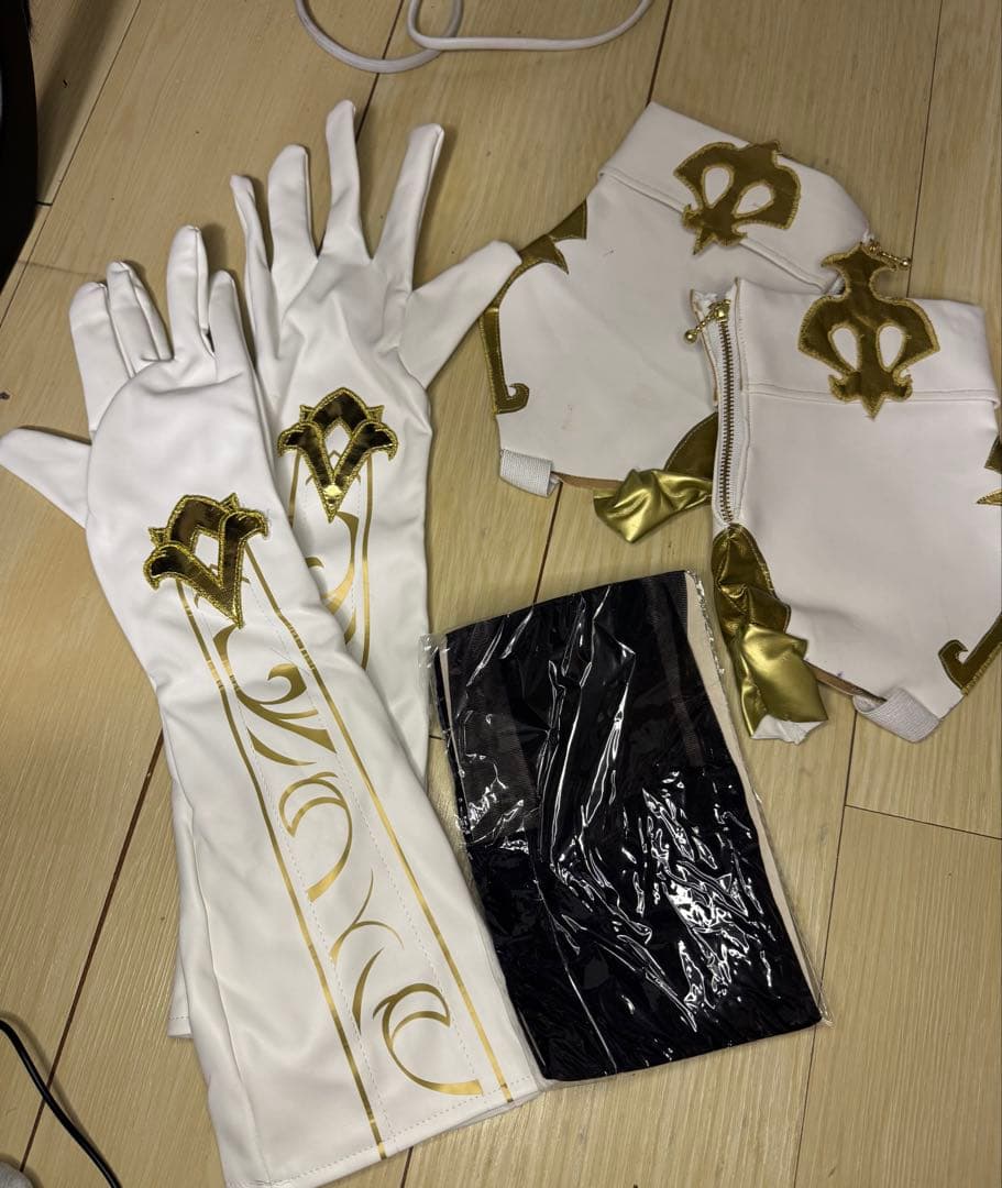 原神 クロリンデ　コスプレ　衣装　ウィッグ 武器つき