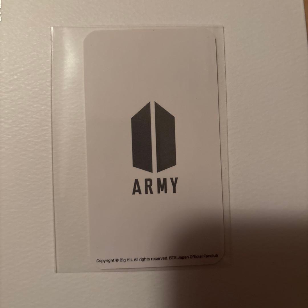 BTS WINGS TOUR FC継続特典 ユンギ SUGA 会場限定