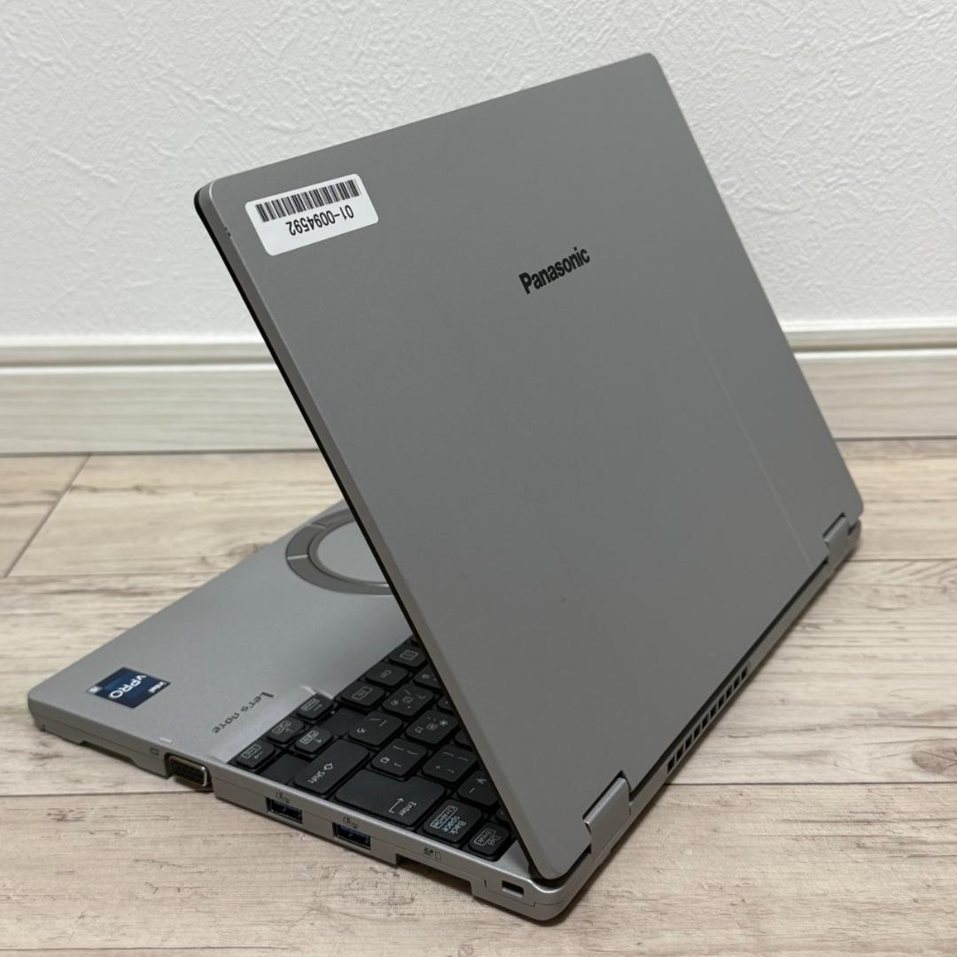 【国産❗初心者向け❗】レッツノート✨i5✨SSD256G✨8G✨カメラ✨オフィス