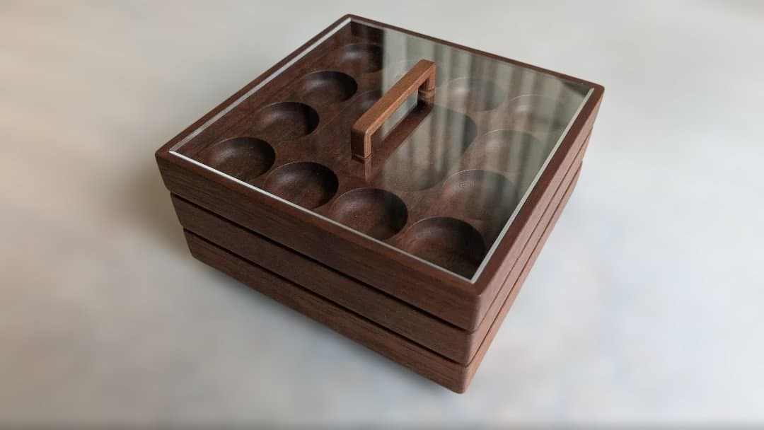 丹野製作所　アクセサリーケース　ジュエリートレイ　3段