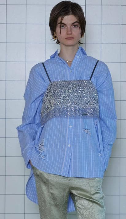 メゾンスペシャル Sparkling Layered Camisole