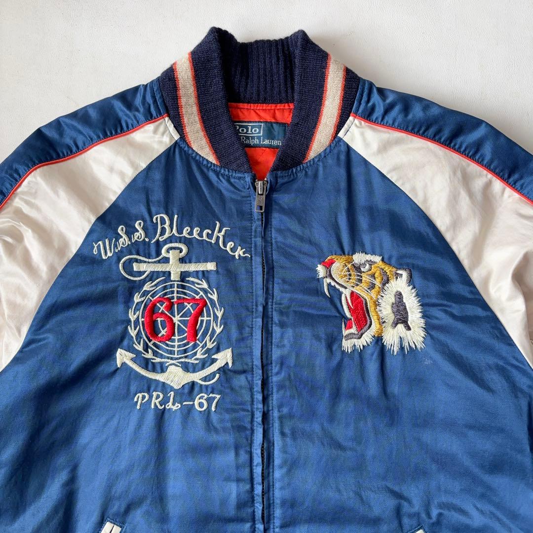 Polo by Ralph Lauren スカジャン サテン スーベニア 刺繍
