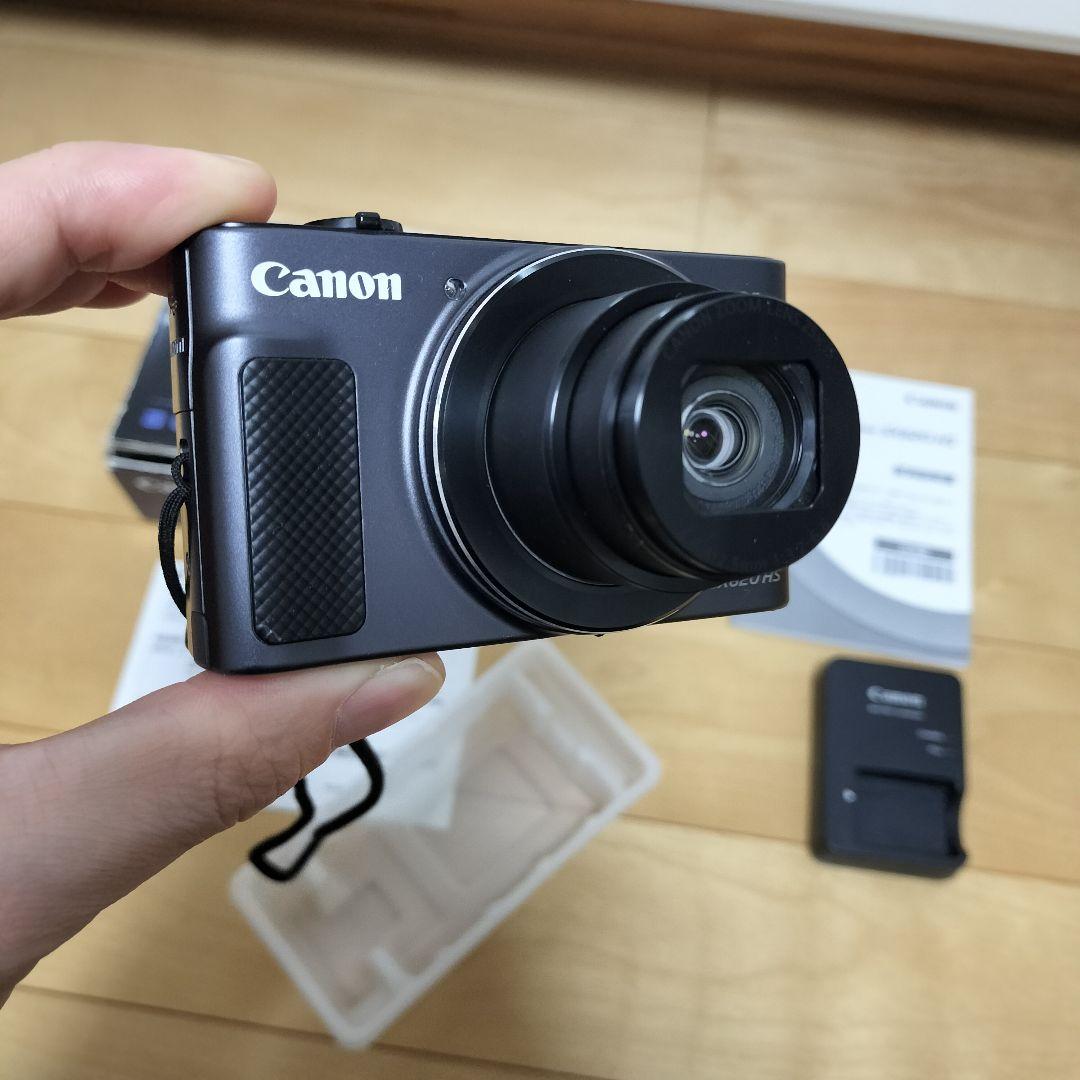 美品 Canon Power Shot SX620HS デジタルカメラ 黒