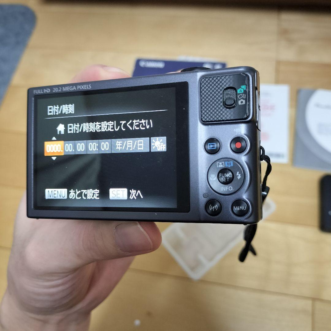 美品 Canon Power Shot SX620HS デジタルカメラ 黒