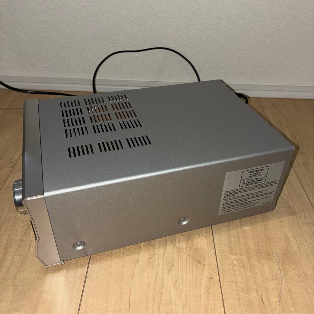 【美品】ONKYO SA-205HDX AVセンター AVアンプリモコン付属