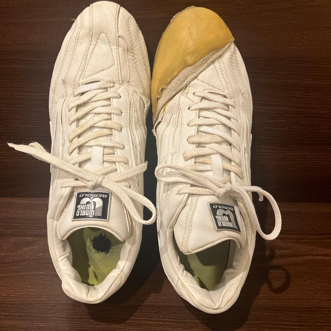 ビモロ　野球　スパイク　27.5㎝ ピーカバ付き　高校生対応　値下げ可能