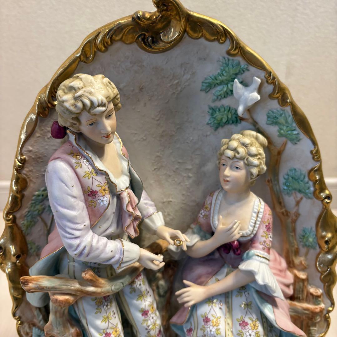 T*n様 【美品】 アンティークドール 陶器人形 マイセン 瀬戸 昭和レトロ