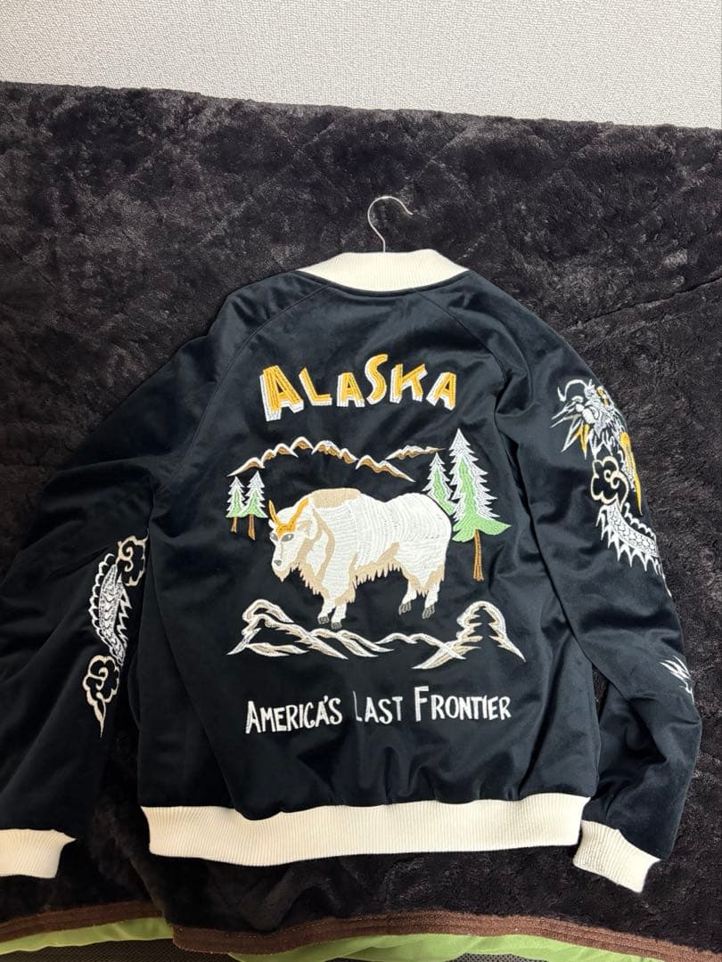 ヒューストン　スーベニアジャケット 別珍 スカジャン