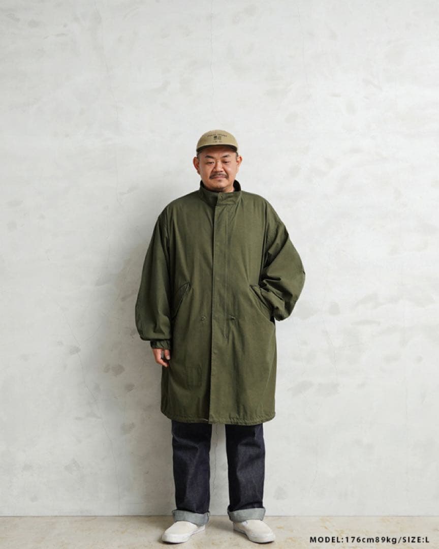WAIPER.inc 米軍 M-65 フィッシュテールパーカー シェル