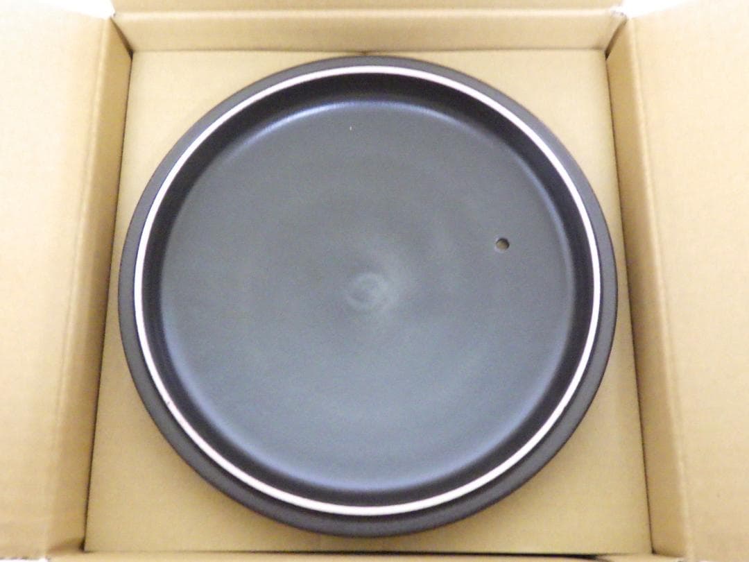 M1305 【未使用】セラポット ブラック 26cm 5点セット