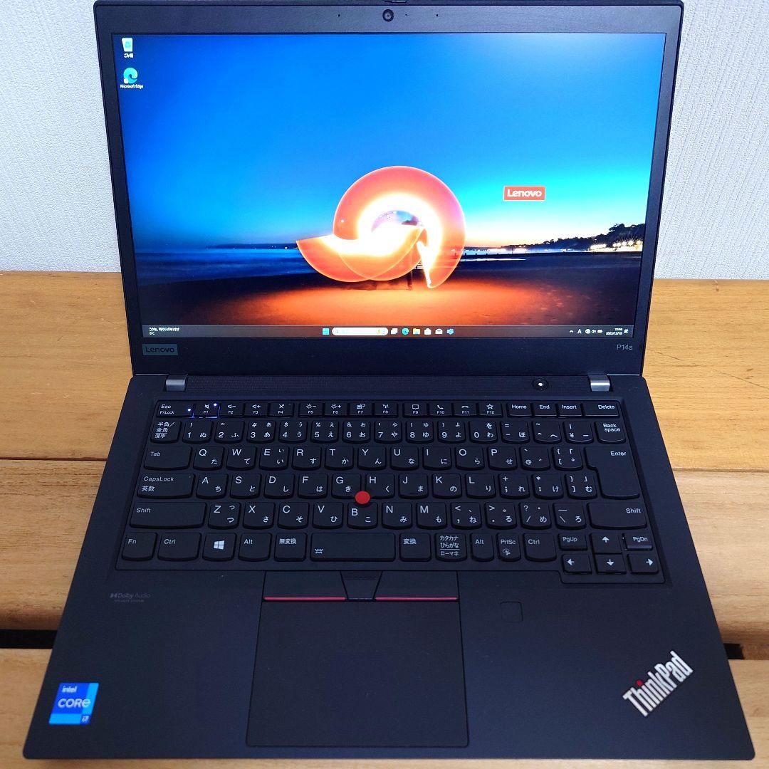 【再出品】ThinkPad P14s Gen2 32G/256G/T500