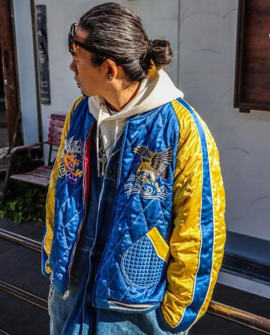 SAPEuR スーベニア　スカジャン XL reversible サプール