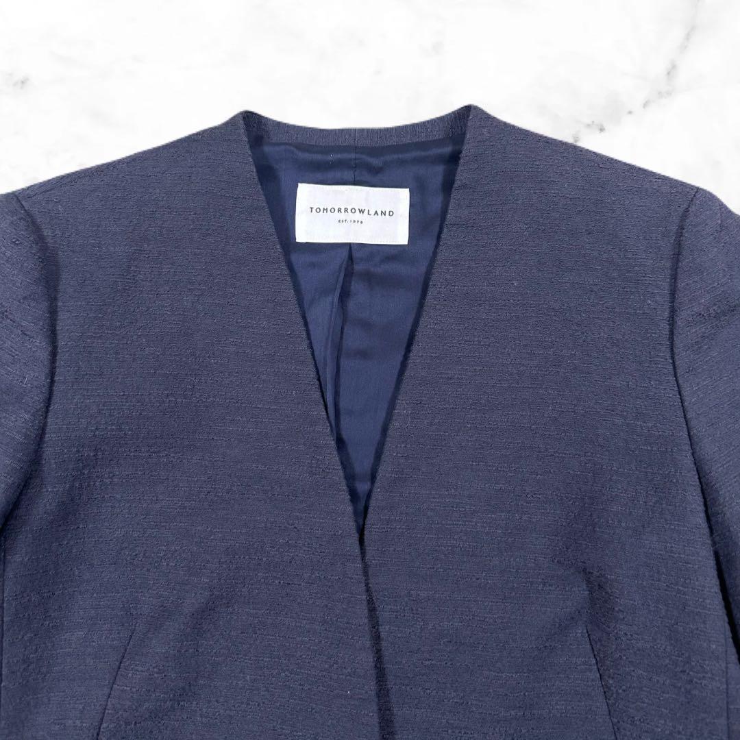 TOMORROW LAND セットアップ ノーカラー パンツスーツ Mサイズ