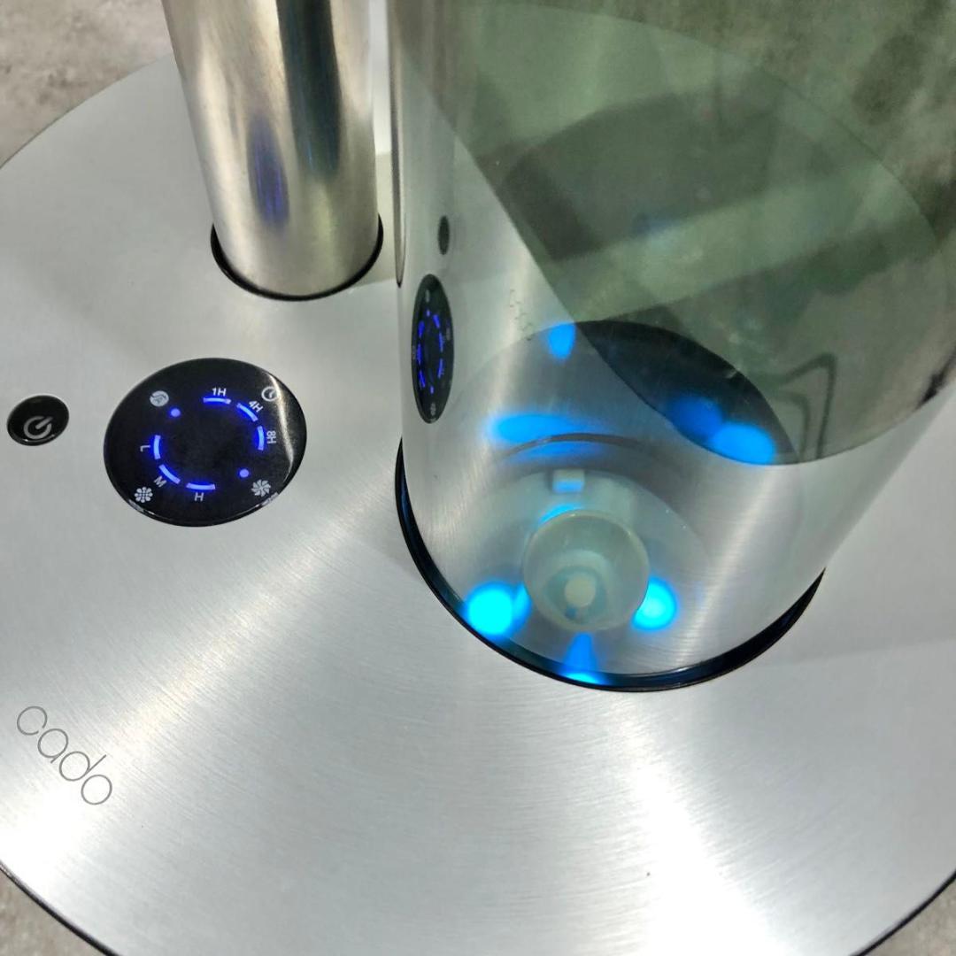 美品 cado カドー 加湿器 HM-C610S 超音波式加湿器 ブラック