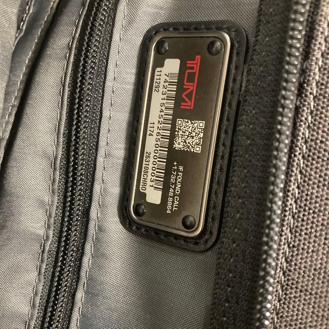 TUMI ビジネスバッグ グレー 111229