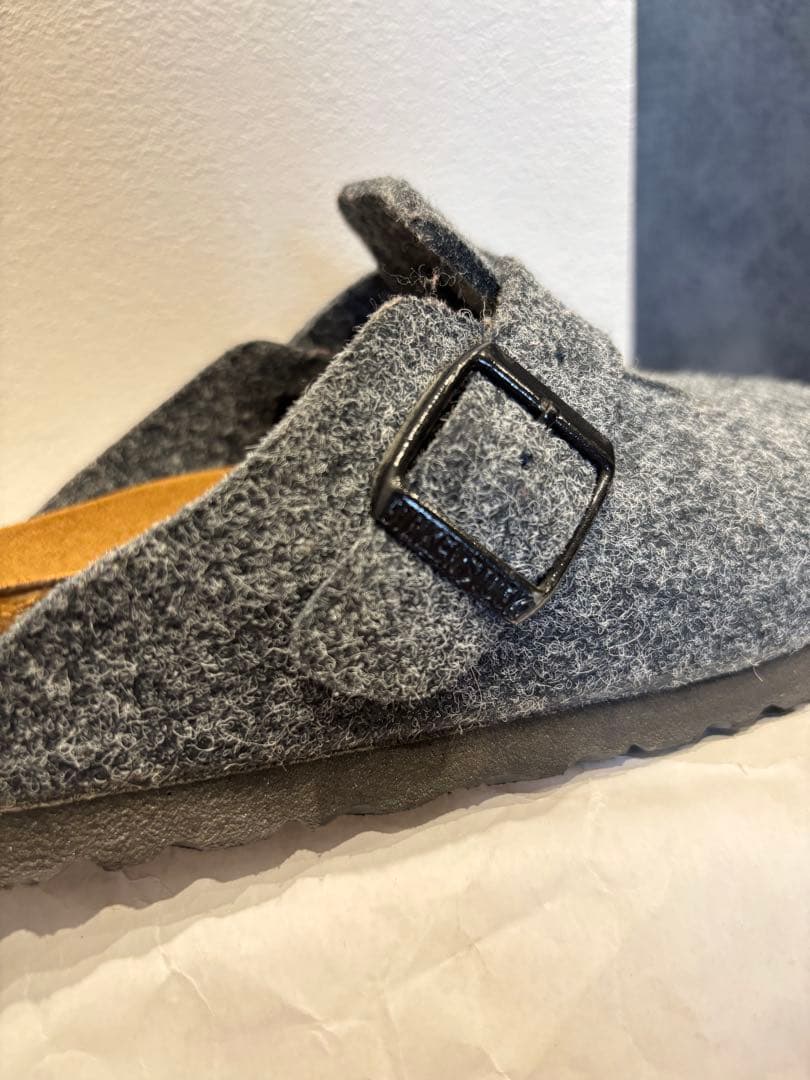 【美品】BIRKENSTOCK ビルケンシュトック ボストン フェルト 37