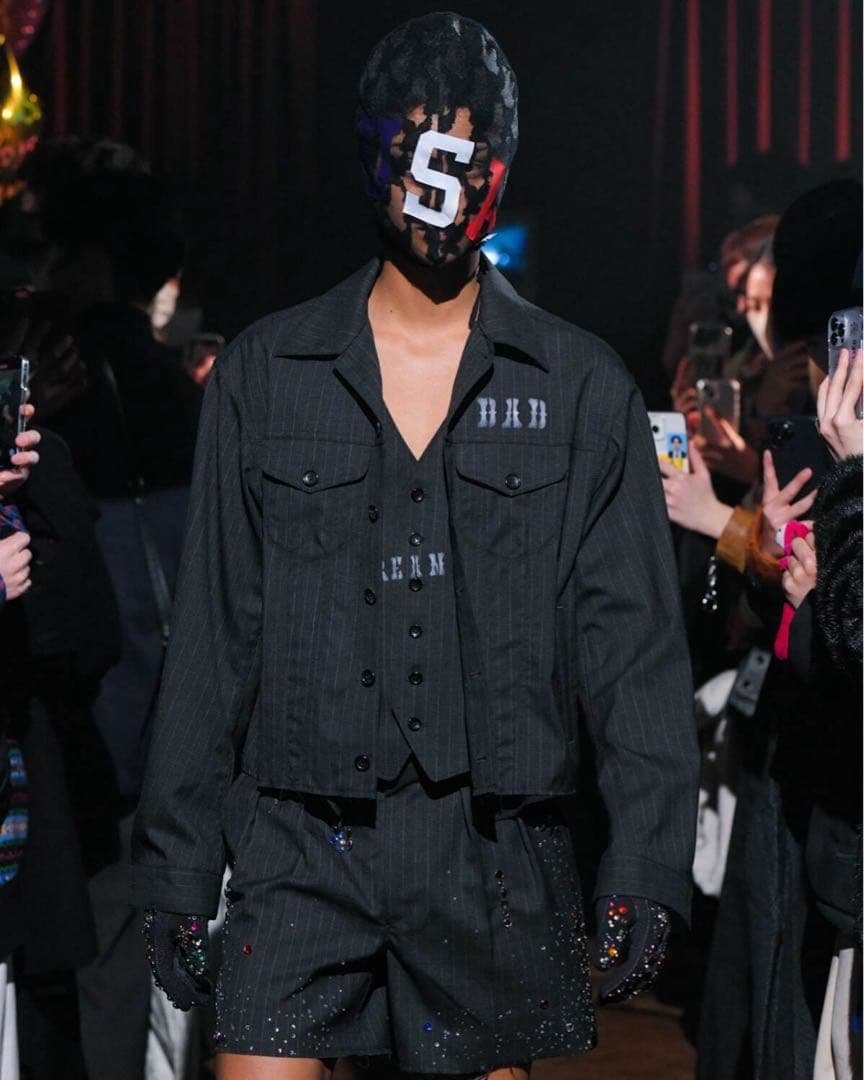 トップス MASU DREAM DAD LAYERED TRUCKER JACKET 46