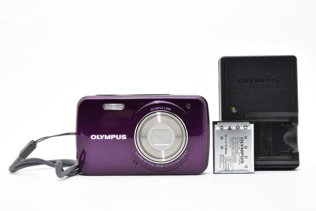 【美品】OLYMPUS VH-210 パープル　動作確認済