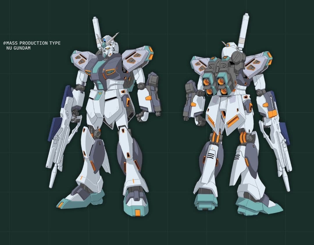 【美品】 L ROBOT魂 量産型νガンダム 閃ハサ登場機