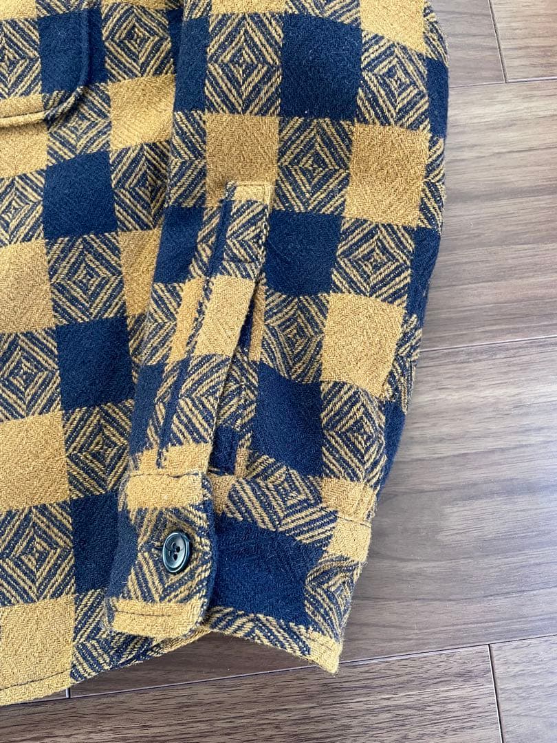 TENDERLOIN テンダーロイン バッファローチェック CPO マスタード