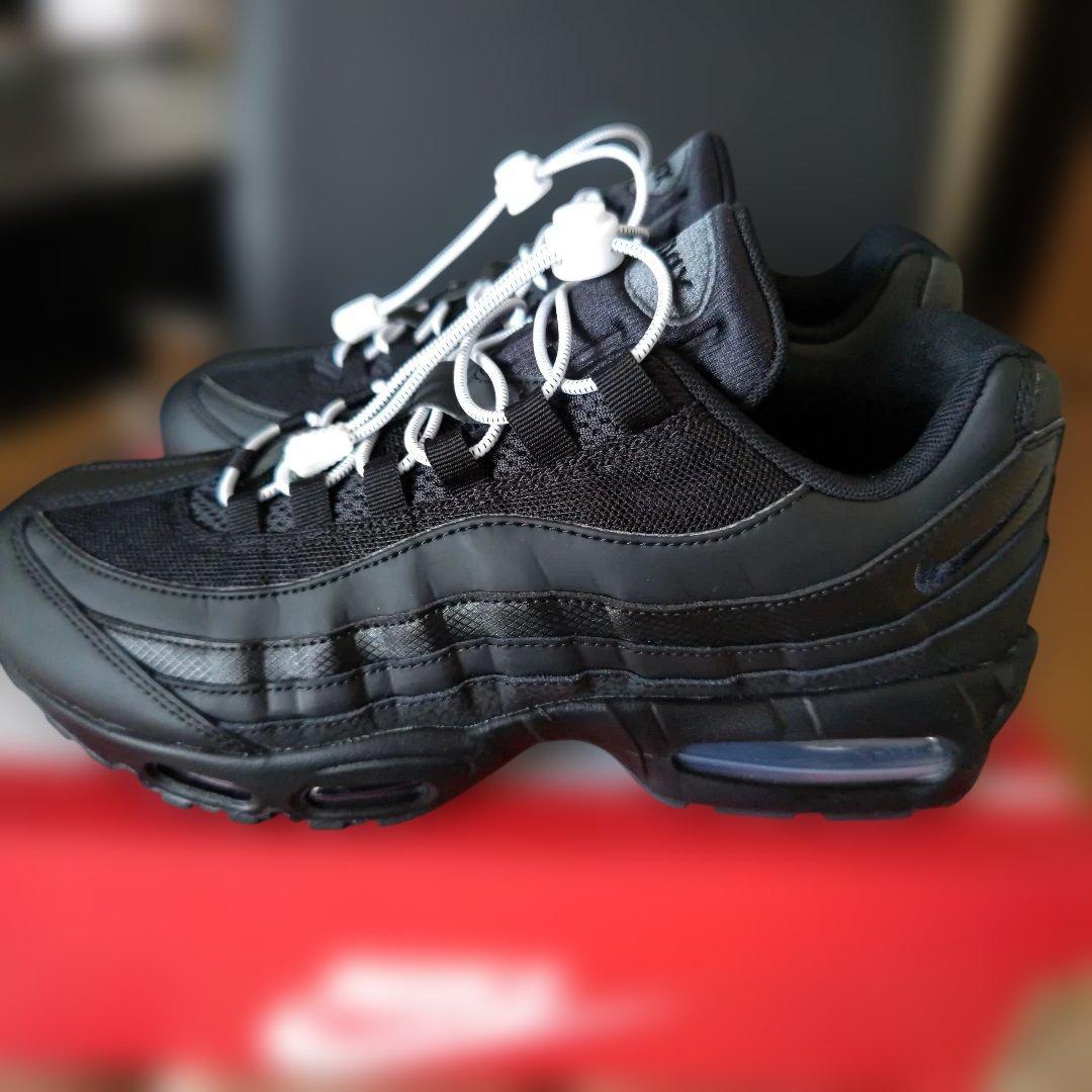 靴 Air Max 95 OG Big Bubble \"Triple Black\"