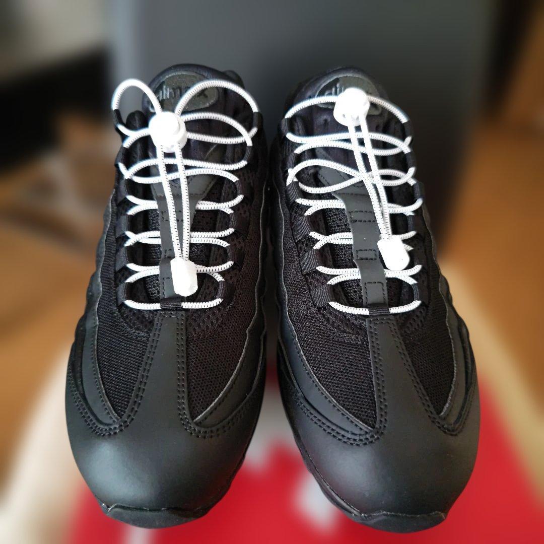 靴 Air Max 95 OG Big Bubble \"Triple Black\"