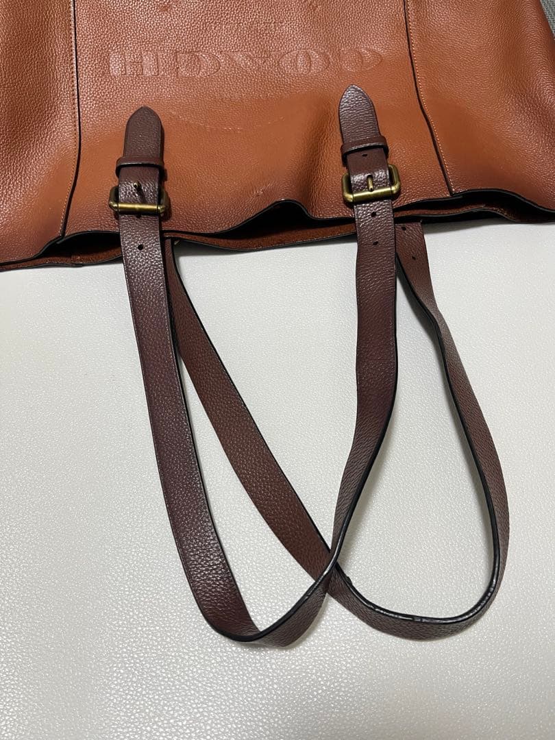 COACH ブラウン トートバッグ