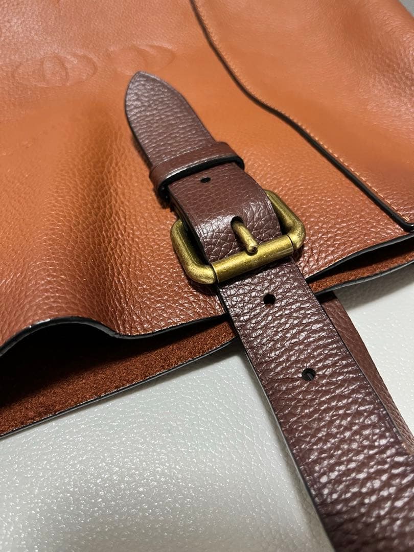 COACH ブラウン トートバッグ