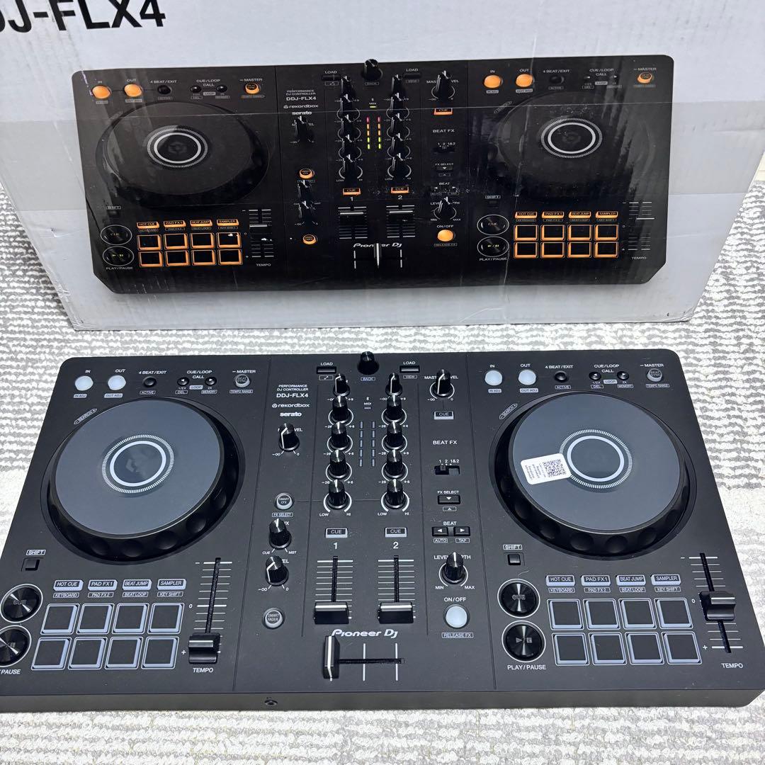 【未使用】Pioneer DDJ-FLX4 DJコントローラー&ヘッドホンセット