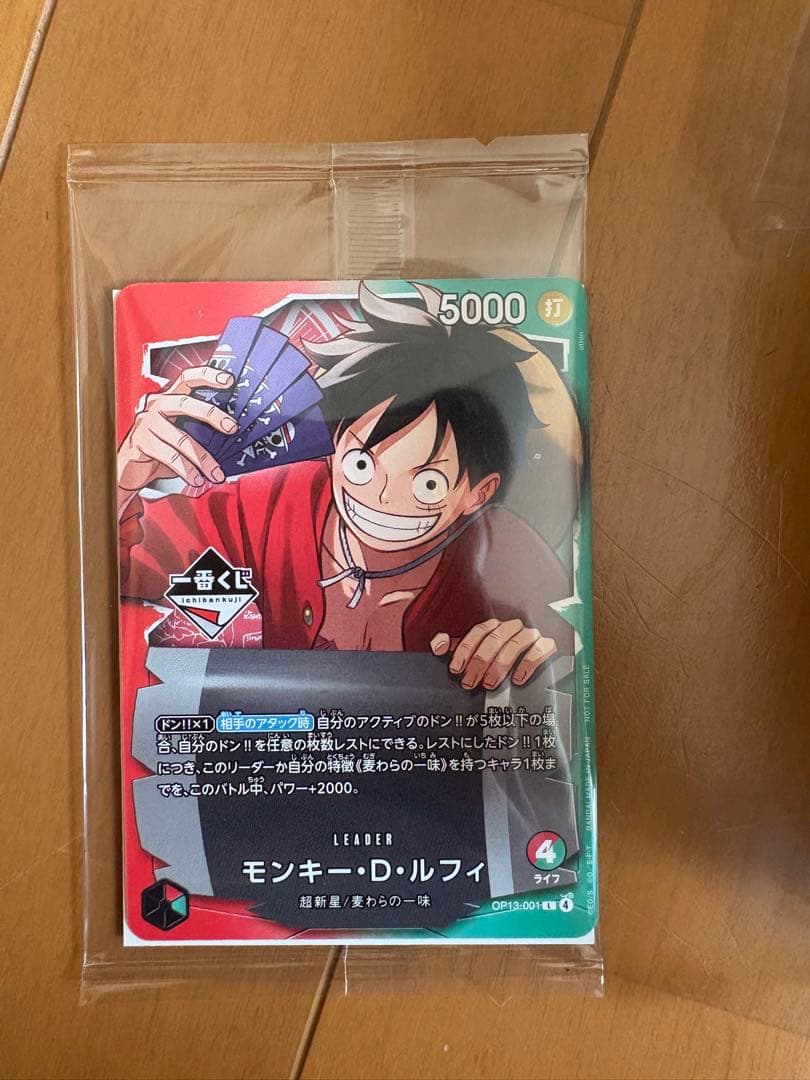 チョッパーぬいぐるみとルフィカードセット