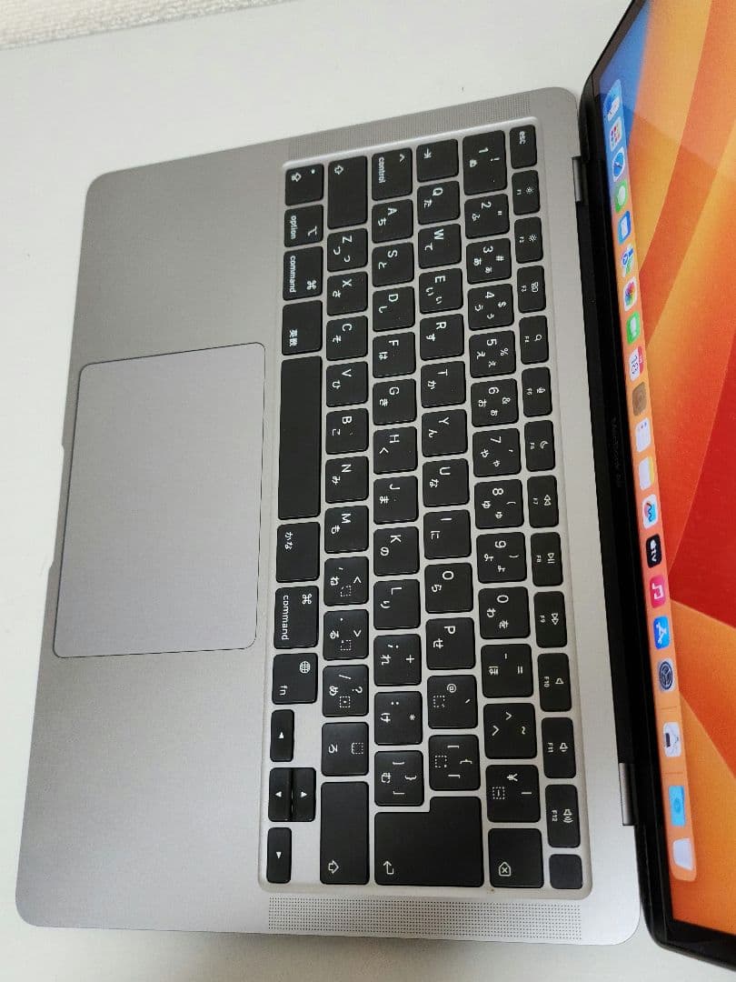上位モデルMacbook Air 2020 M1/8GB/1TB/53回充電