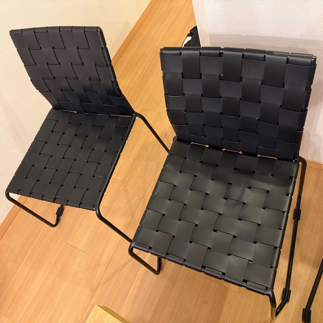 ダイニングチェア　4脚　インダストリアル　モダン　クラッシュゲート