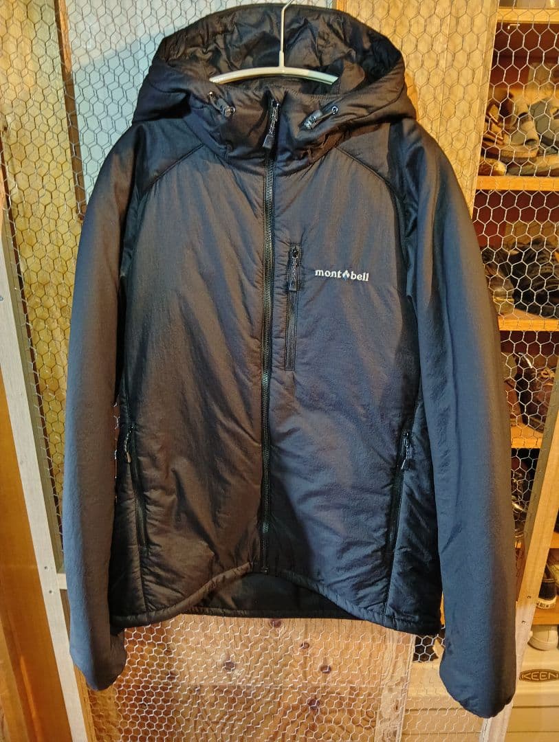 mont-bell モンベル サーマラップパーカー ブラック