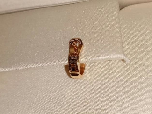 BOUCHERON キャトル グログラン クルドパリ ピアス 2点セット