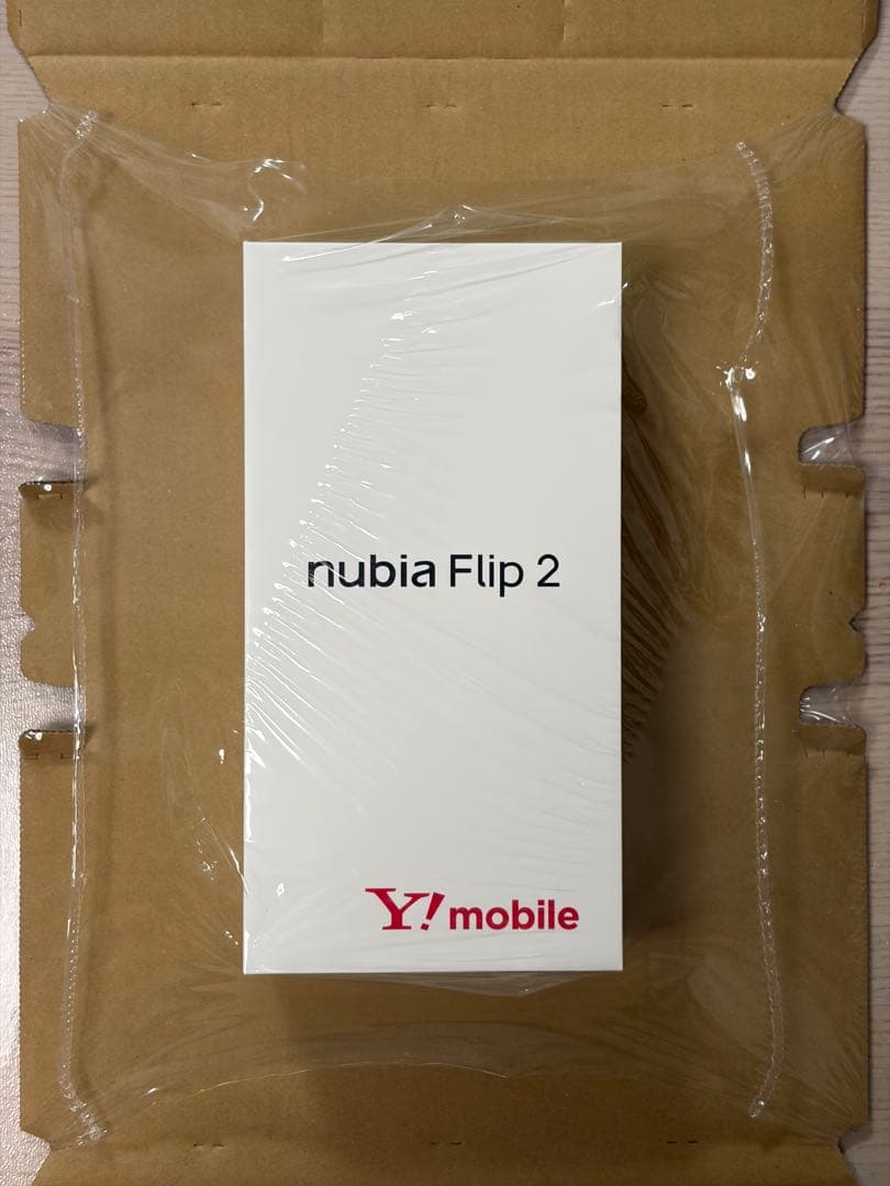 nubia Flip 2 ブラック SIMフリー 新品未使用