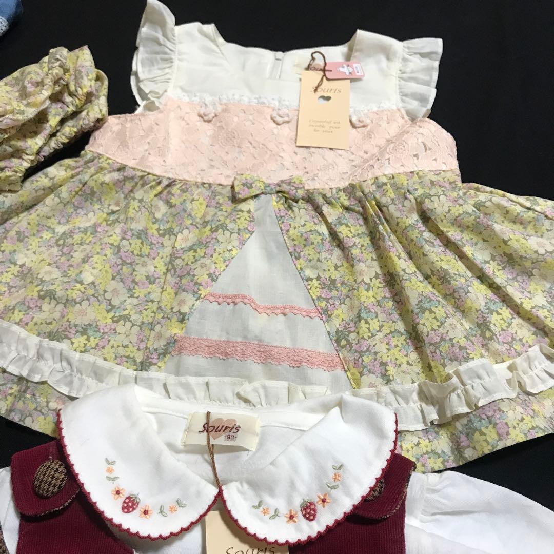 スーリー♪可愛いお出掛けセット♡♡♡souris ミルキースーツ