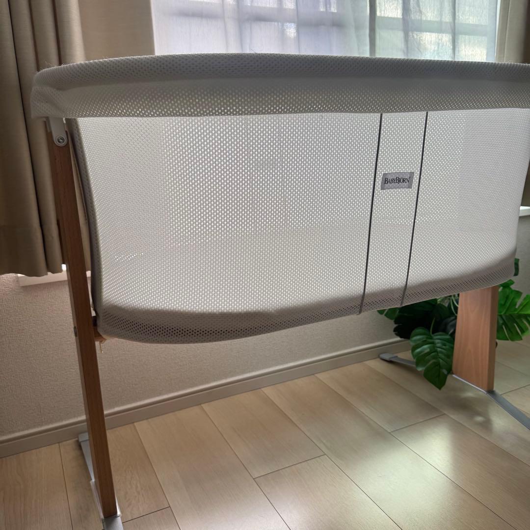 （美品）ベビービョルン クレードルハーモニー　ベビーベッド