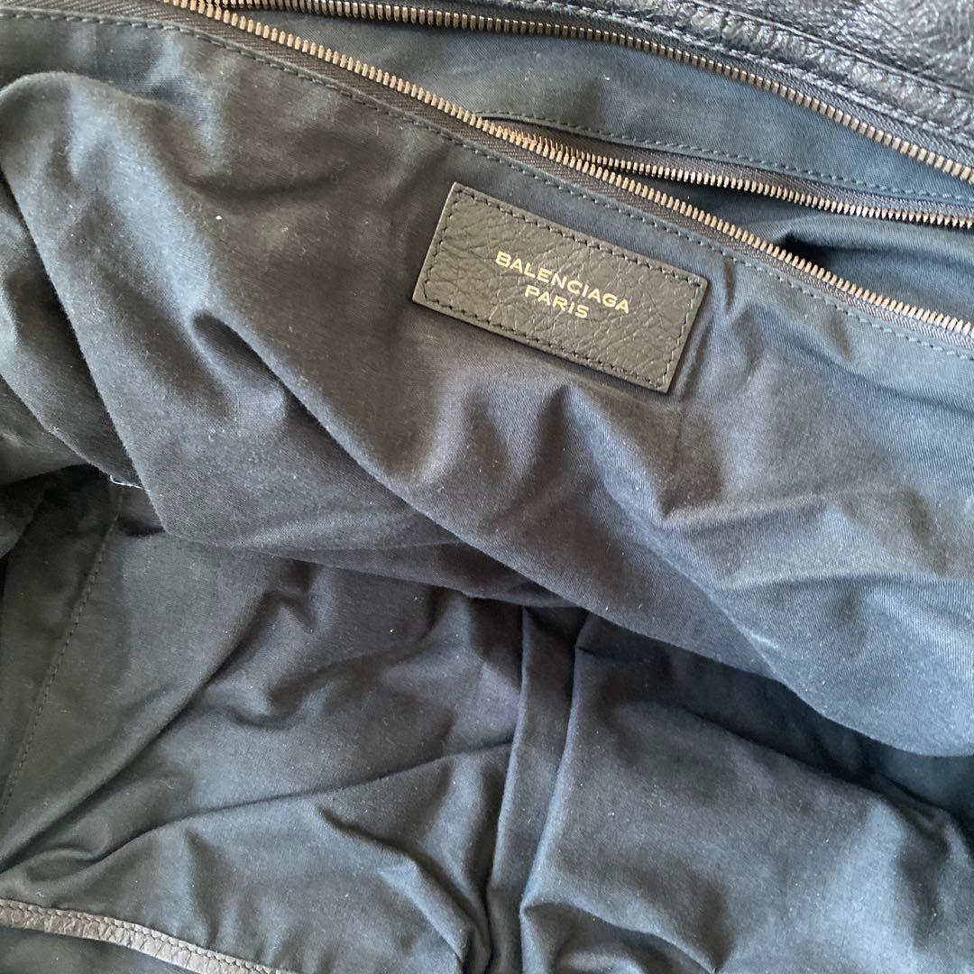 BALENCIAGA バレンシアガ レザ 2WAY ボストンバッグ ハンドバッグ