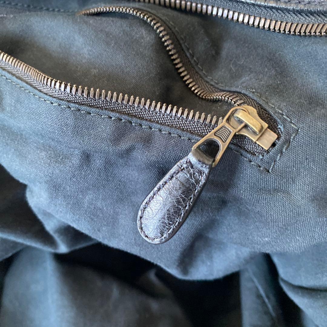 BALENCIAGA バレンシアガ レザ 2WAY ボストンバッグ ハンドバッグ