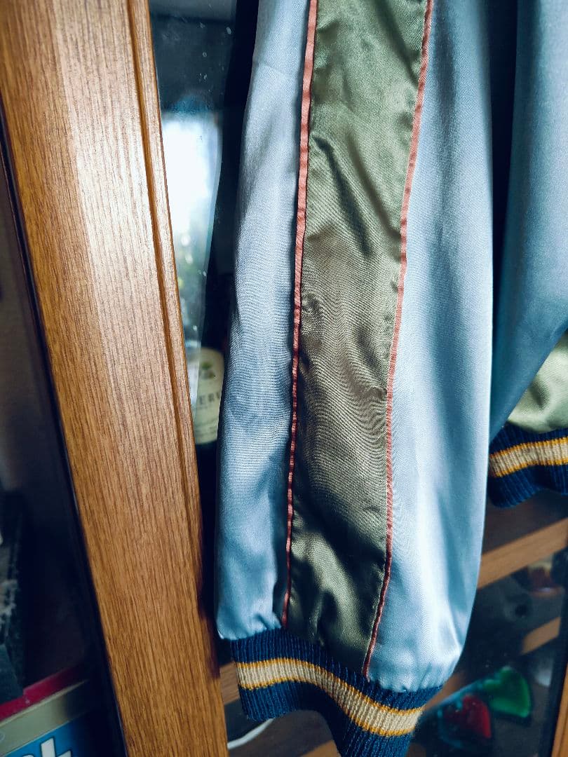 美！レア柄【東洋エンタープライズ】リバーシブルスカジャン　鹿柄！