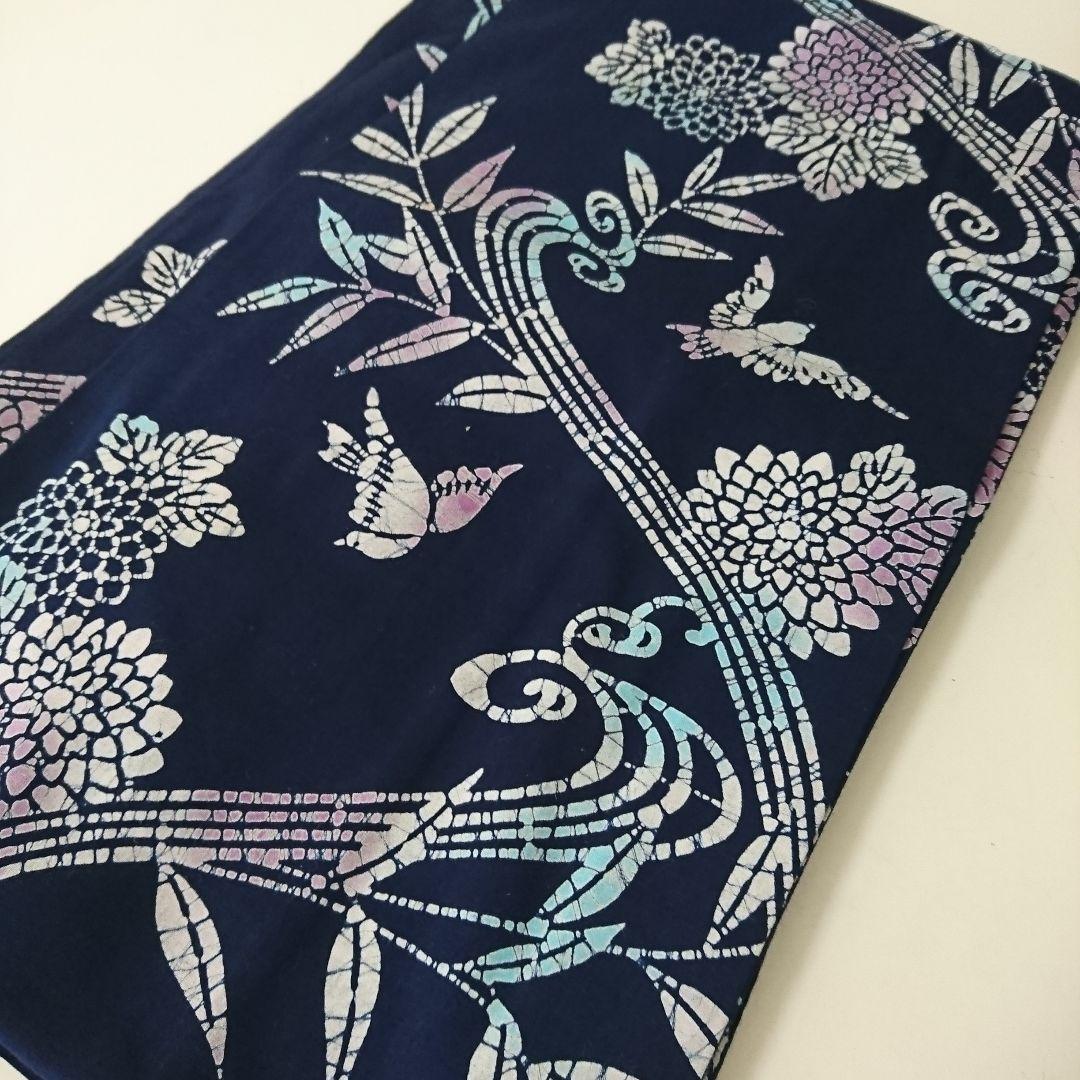 1465★浴衣 藍染 本染め 10枚セット おまとめ リメイク素材 ゆかた
