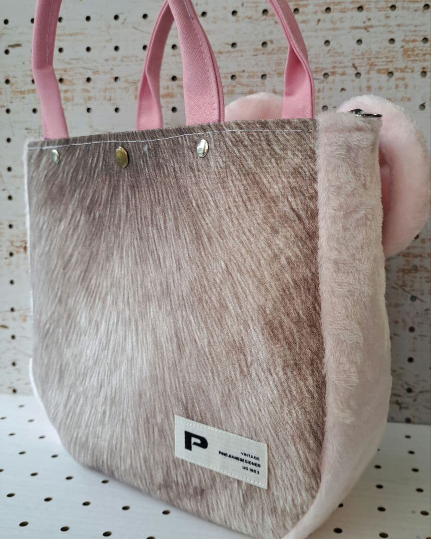 牡*❁様 コヤンイサムチョン　BIGフェイスルミ トートバッグ