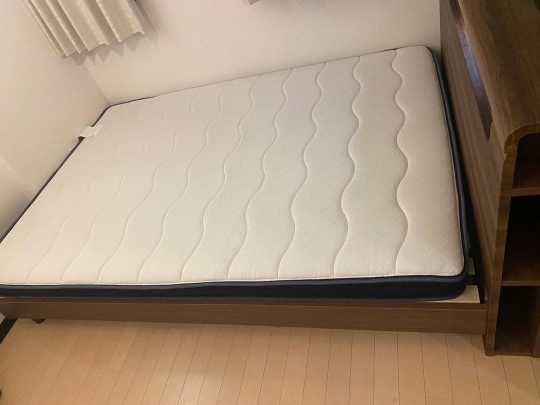 ニトリ　ダブルベット　フレーム＆マッマレスセット