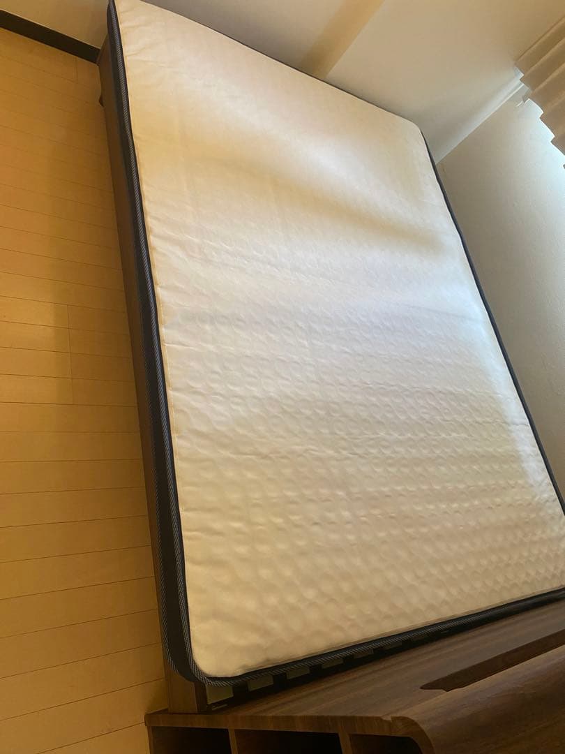 ニトリ　ダブルベット　フレーム＆マッマレスセット