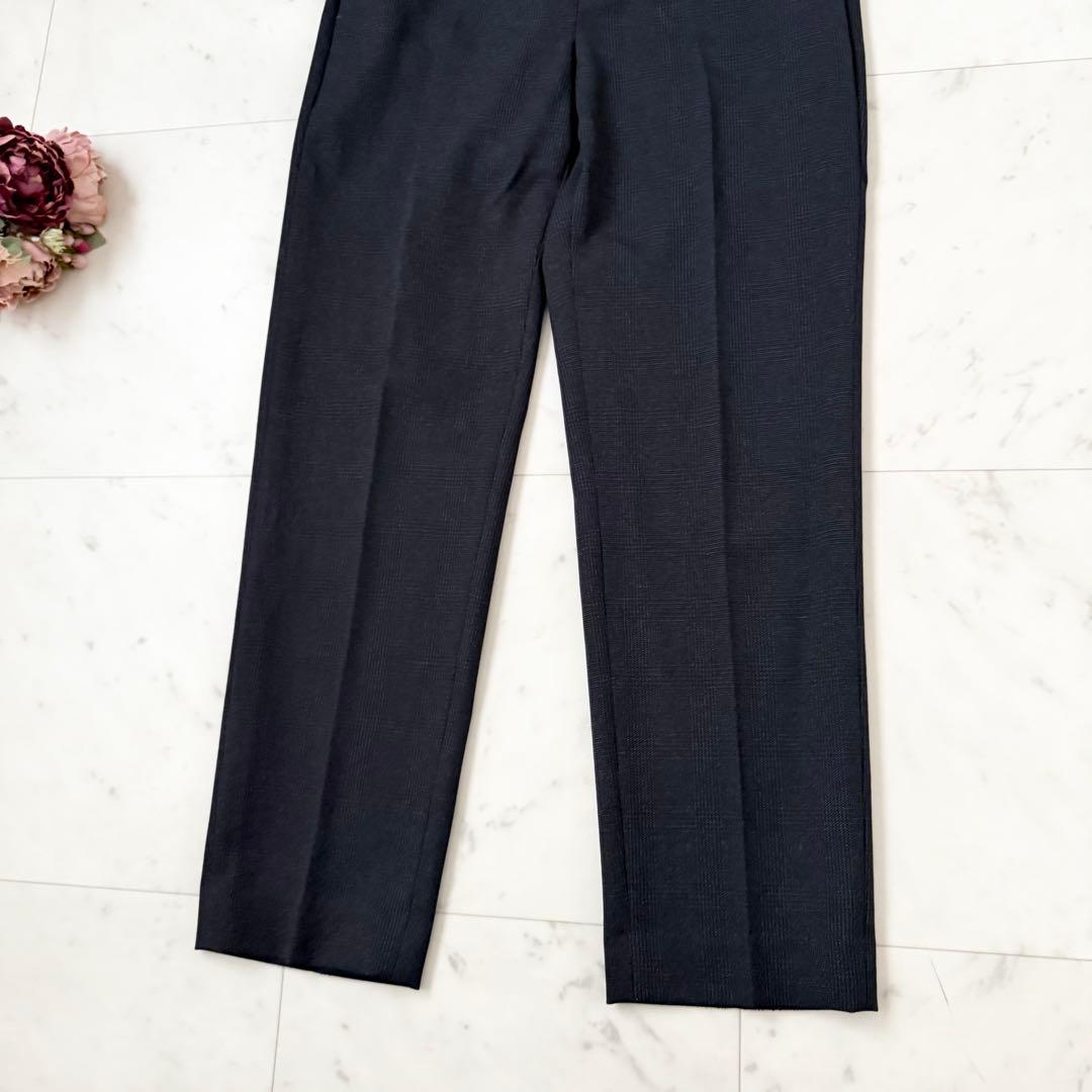 極美品❤️ユナイテッドアローズ　パンツスーツ　セットアップ　ノーカラー　M