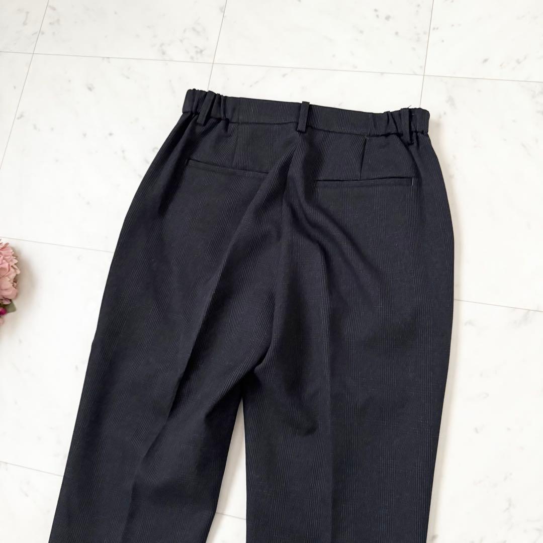 極美品❤️ユナイテッドアローズ　パンツスーツ　セットアップ　ノーカラー　M