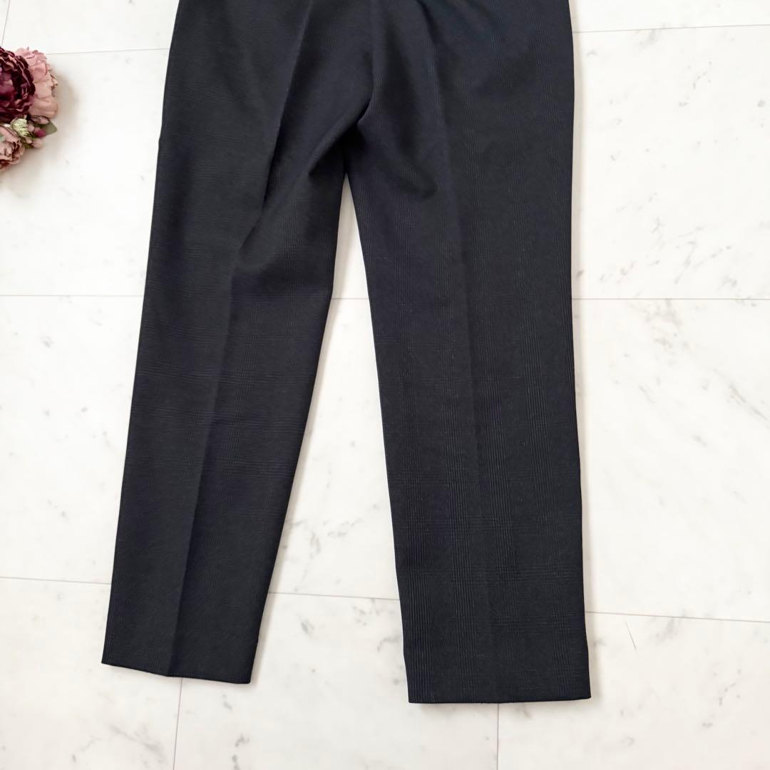 極美品❤️ユナイテッドアローズ　パンツスーツ　セットアップ　ノーカラー　M