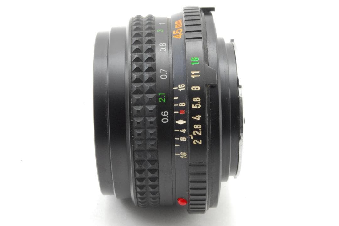Minolta MD ROKKOR 45mm f2 動作写りOK 概ねキレイ